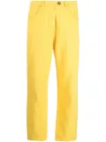 Celine Pre-Owned 1980s high-waisted tapered jeans - Yellow