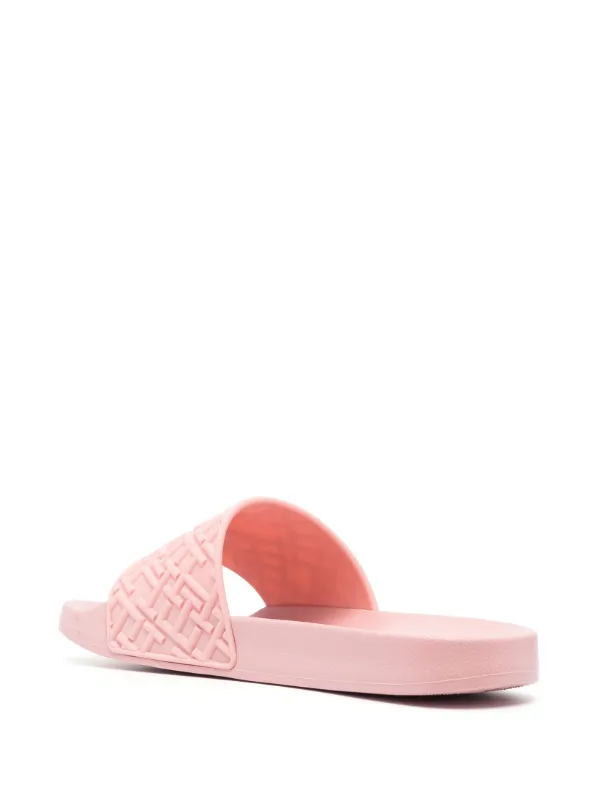 Tommy hilfiger best sale pink slides