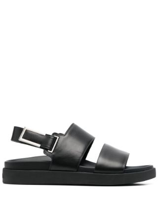 Calvin Klein Slingback Leather Sandals - Farfetch