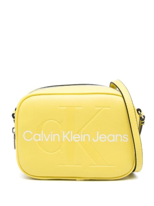 Sanktion pubertet Skylight Calvin Klein Jeans Logopræget crossbody-taske - Farfetch