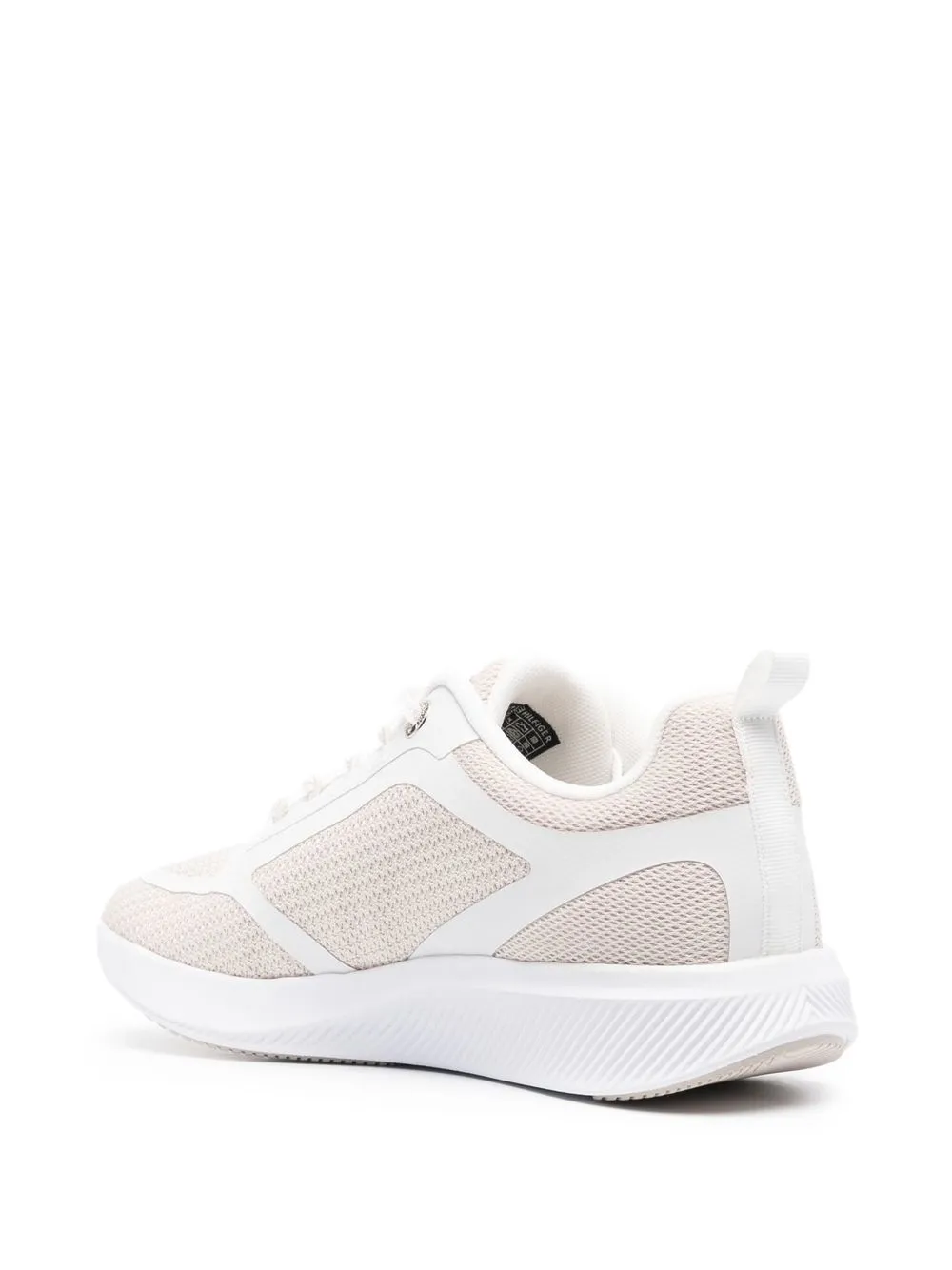 Tommy Hilfiger Logo-print Mesh Sneakers In 中性色