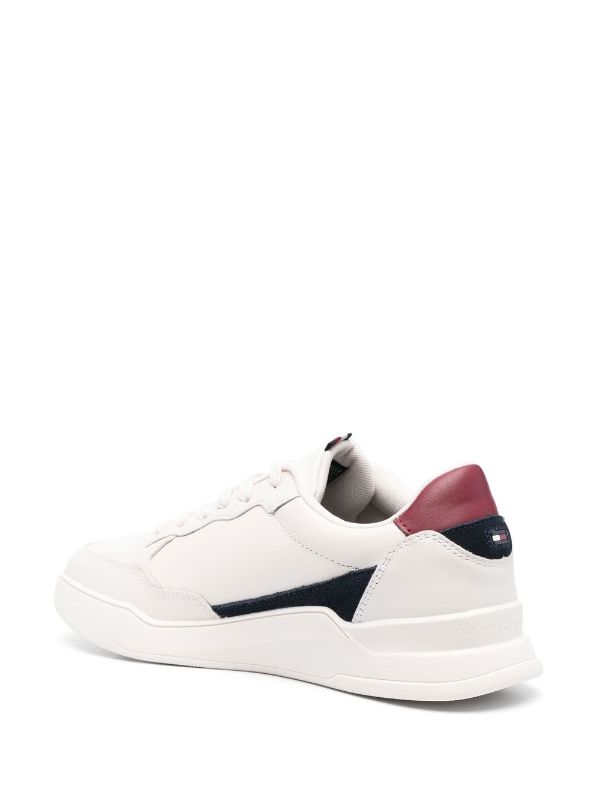 Tommy hilfiger cool leather hotsell debossed sneaker