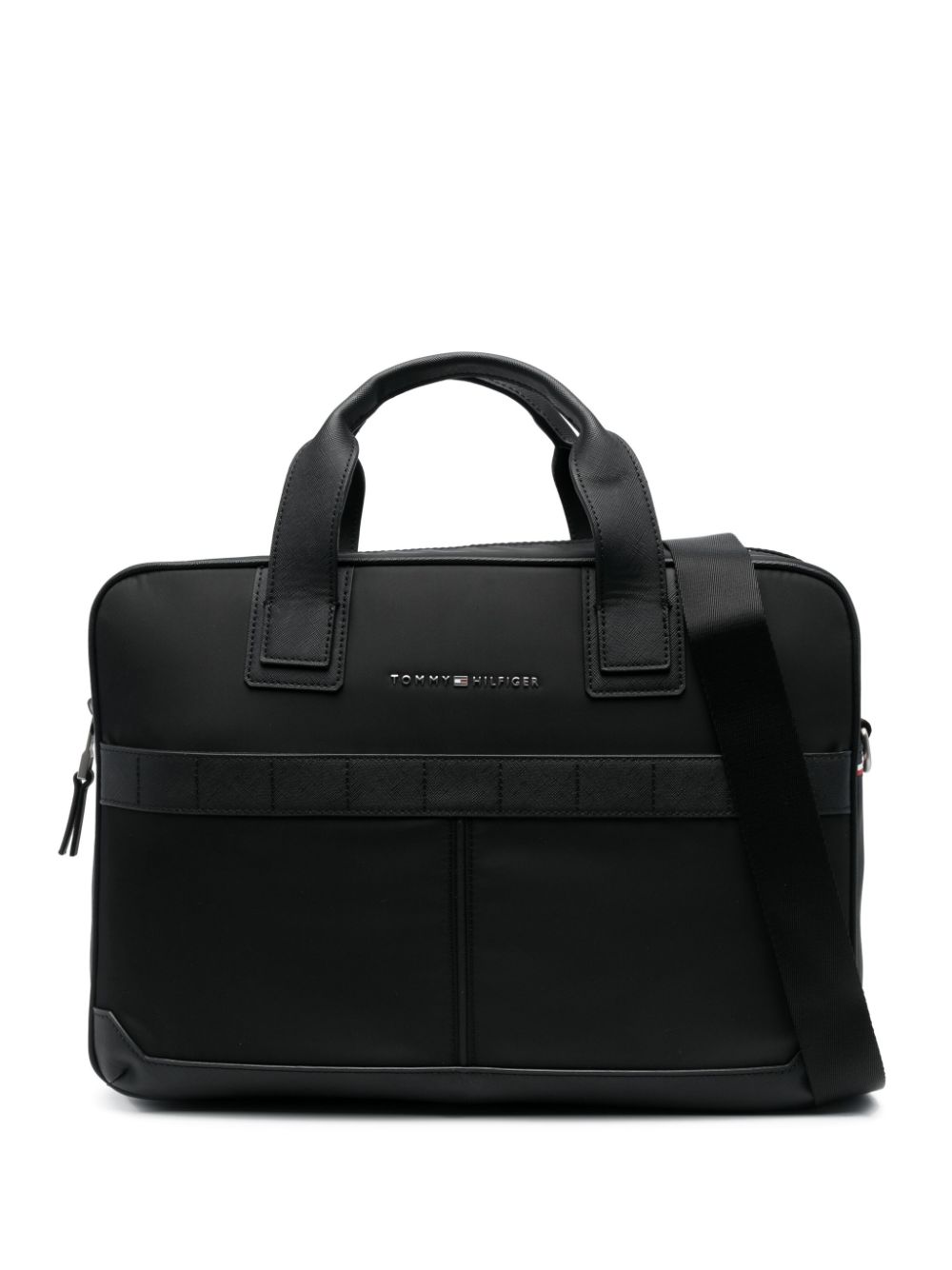 Tommy Hilfiger logo-trim Laptop Bag - Farfetch