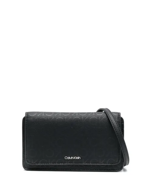 Calvin Klein monogram crossbody bag