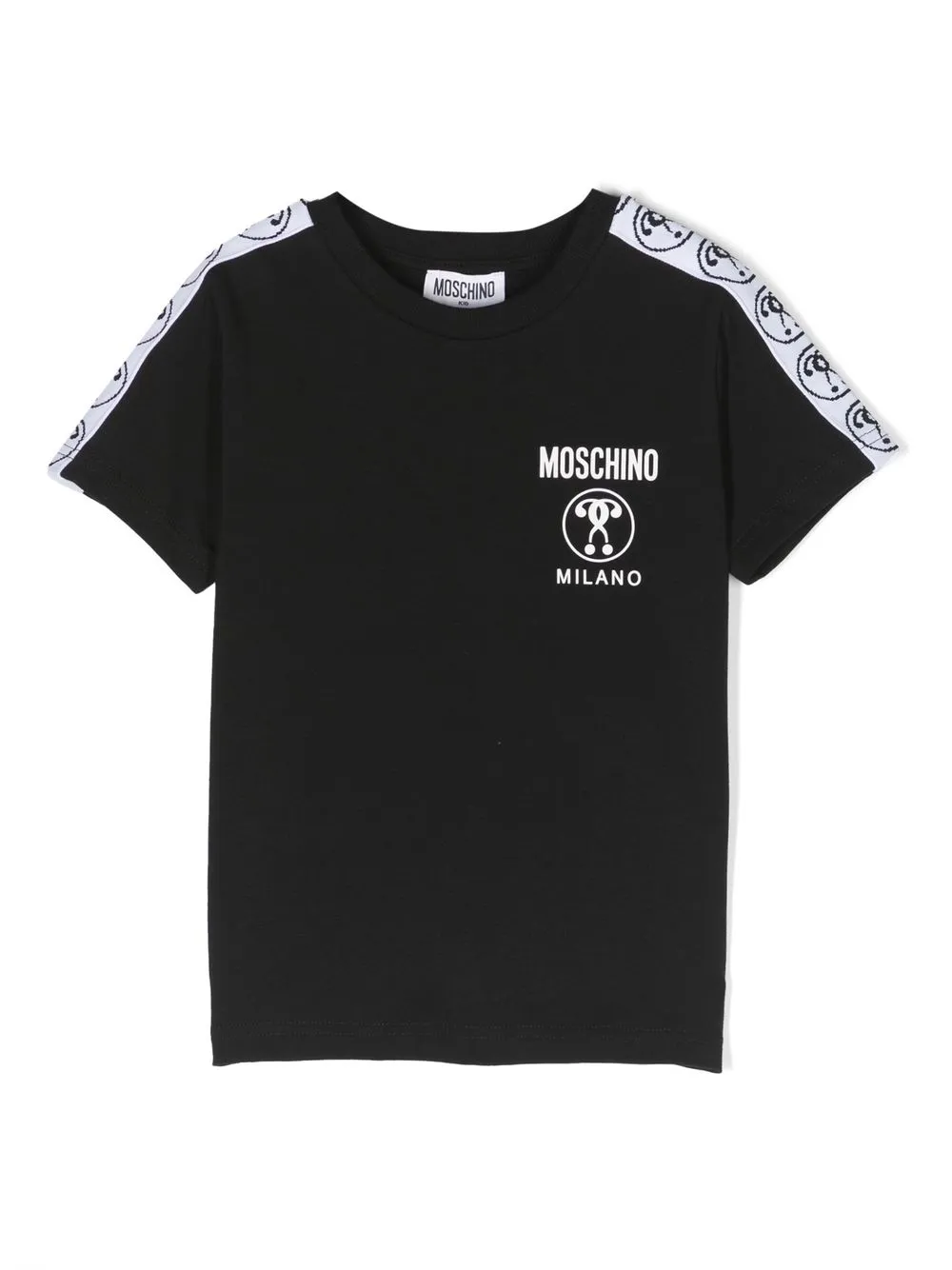 

Moschino Kids Double Question Mark T-shirt - Black