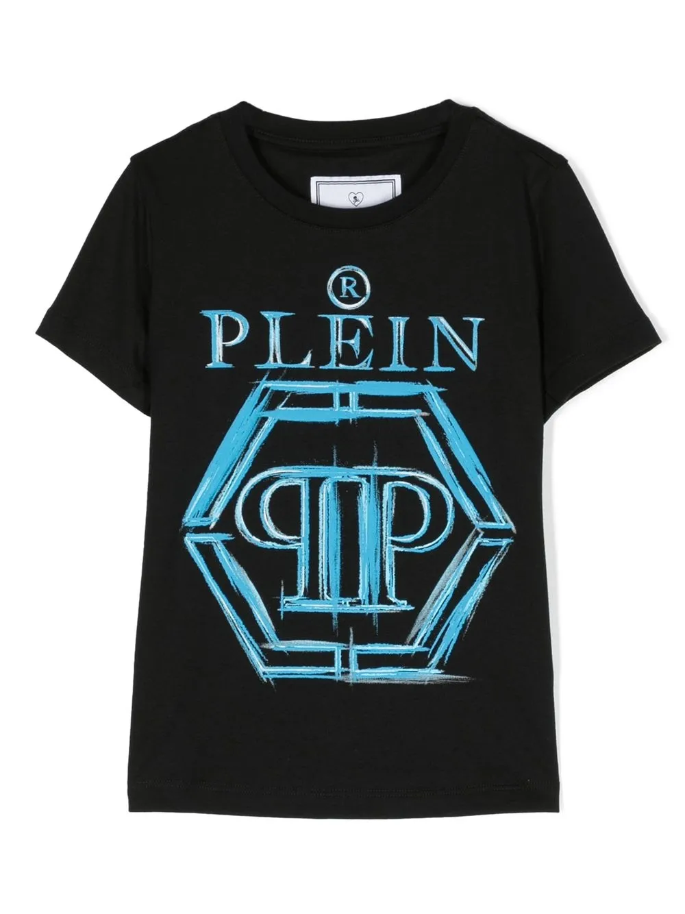 

Philipp Plein Junior logo-print T-shirt - Black