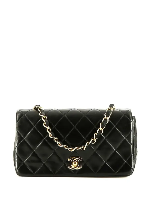 CHANEL Pre-Owned 1991 Full Flap Shoulder Bag - Farfetch