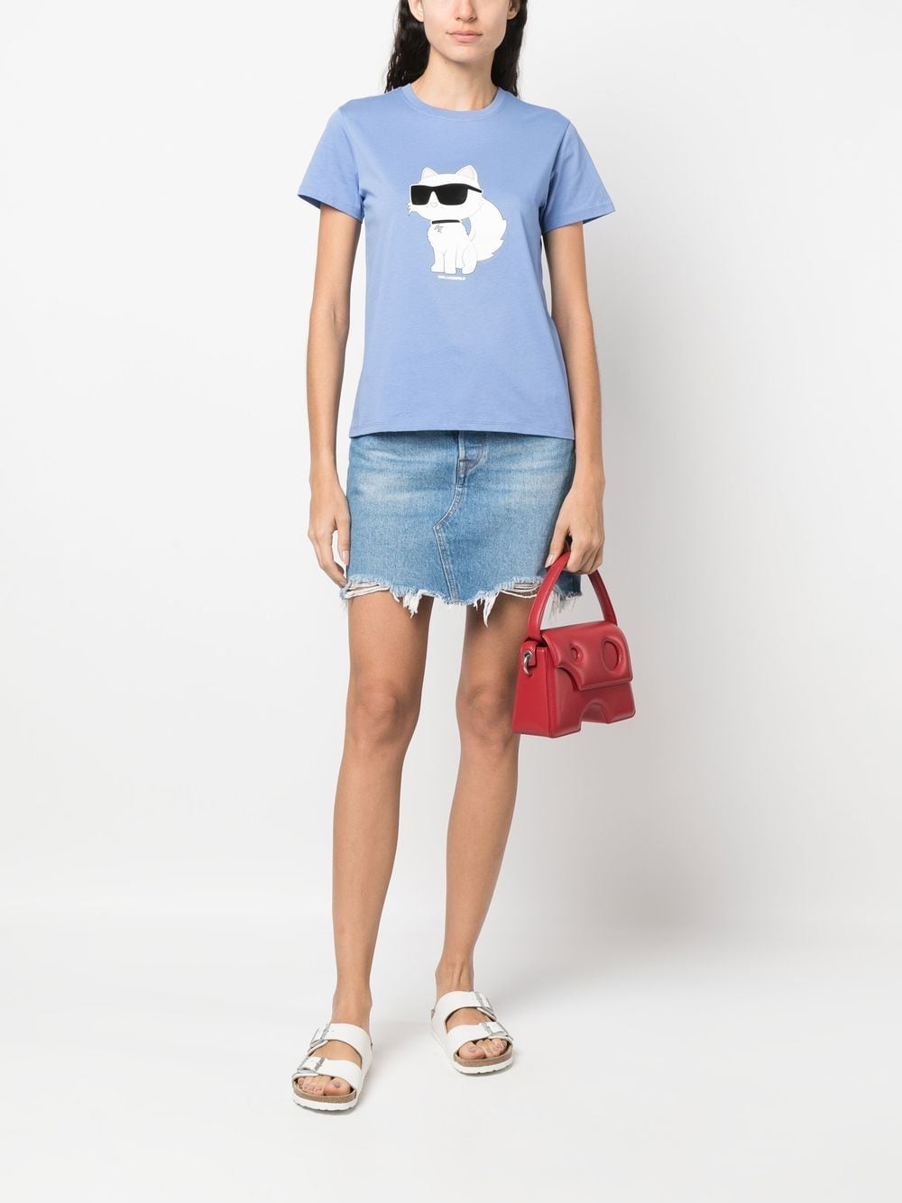 Karl Lagerfeld T-shirt - Blauw