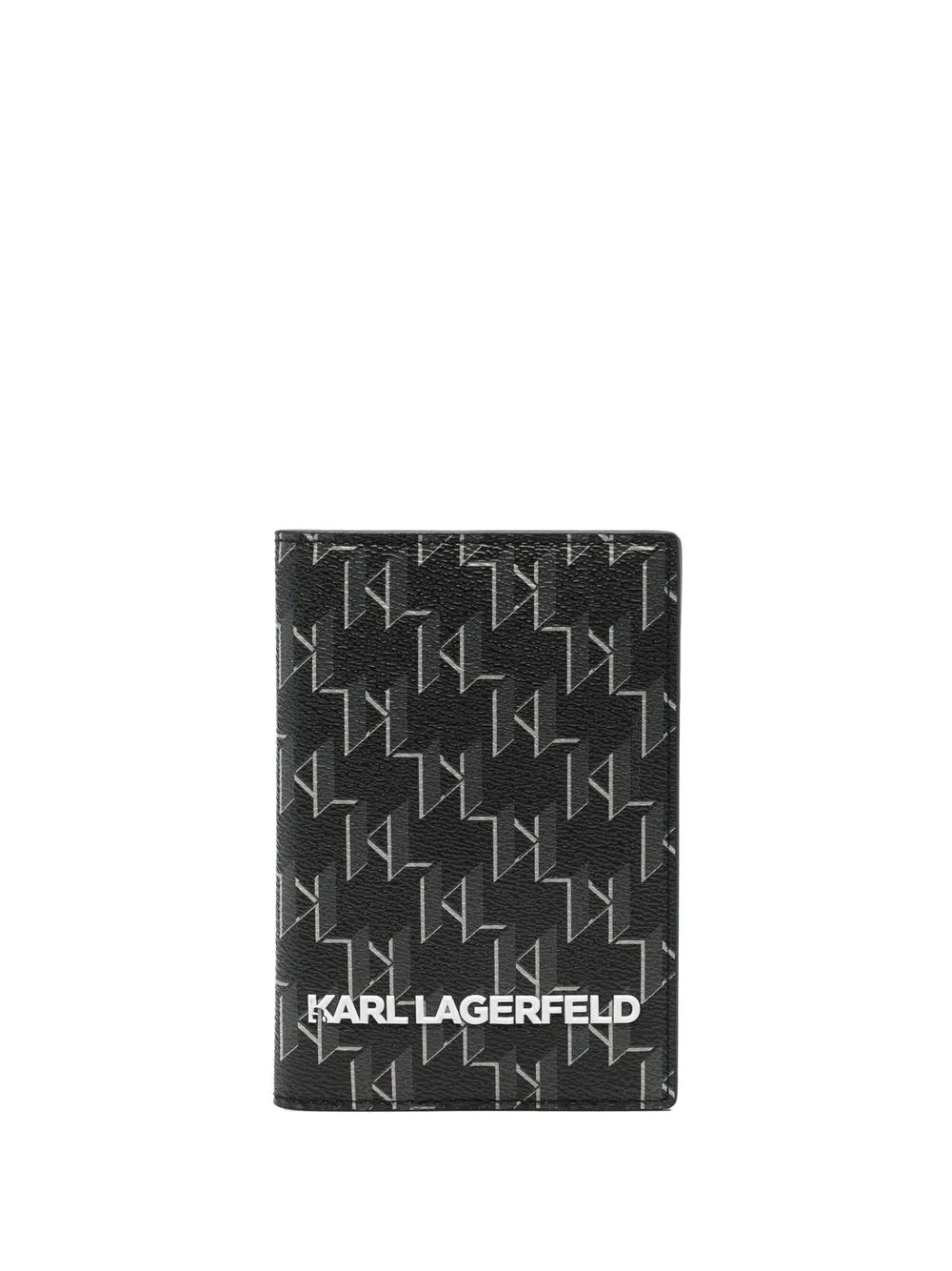 Image 1 of Karl Lagerfeld 로고 프린트 지갑