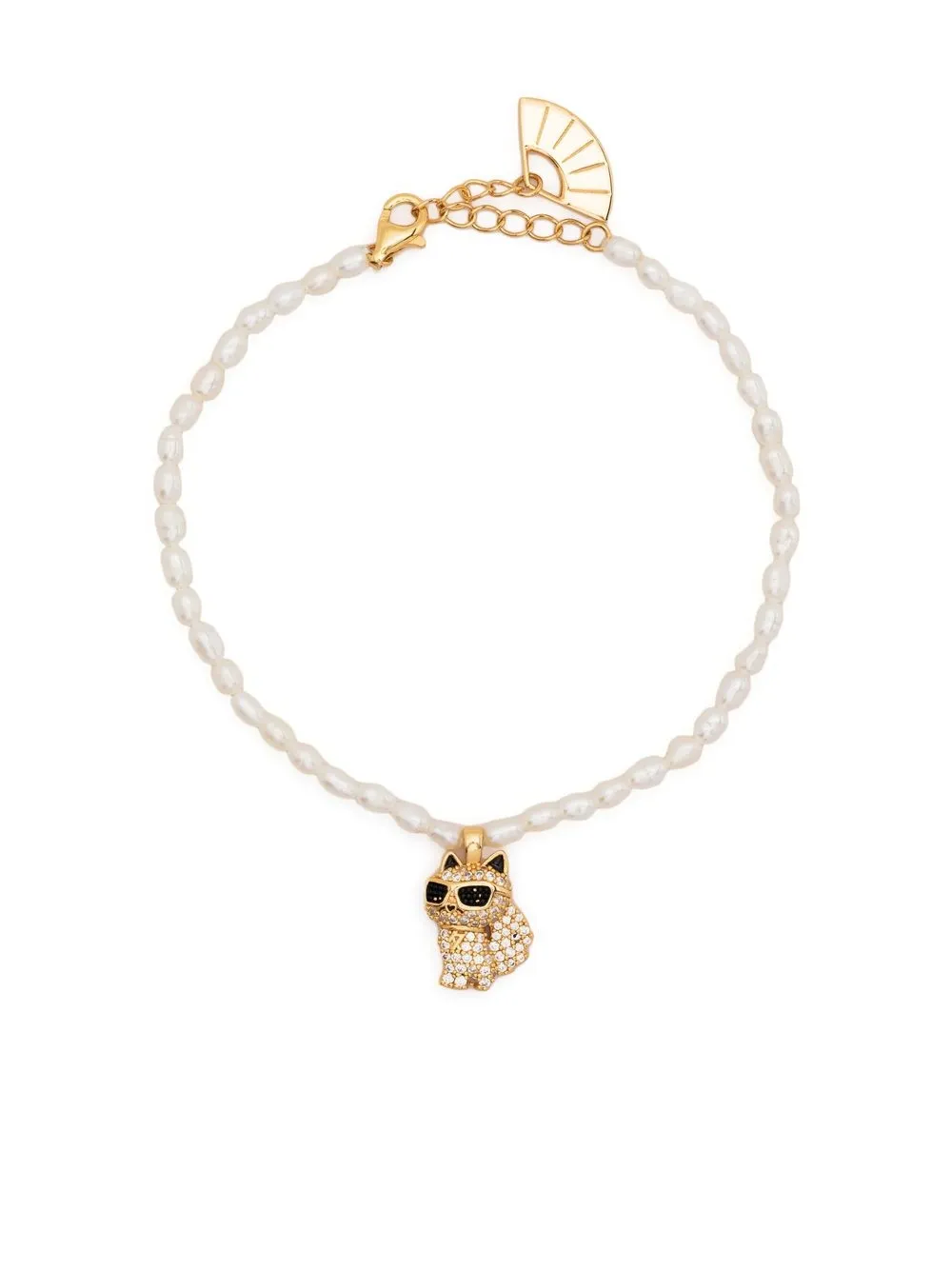 Image 1 of Karl Lagerfeld K/Ikonik 2.0 Choupette bracelet