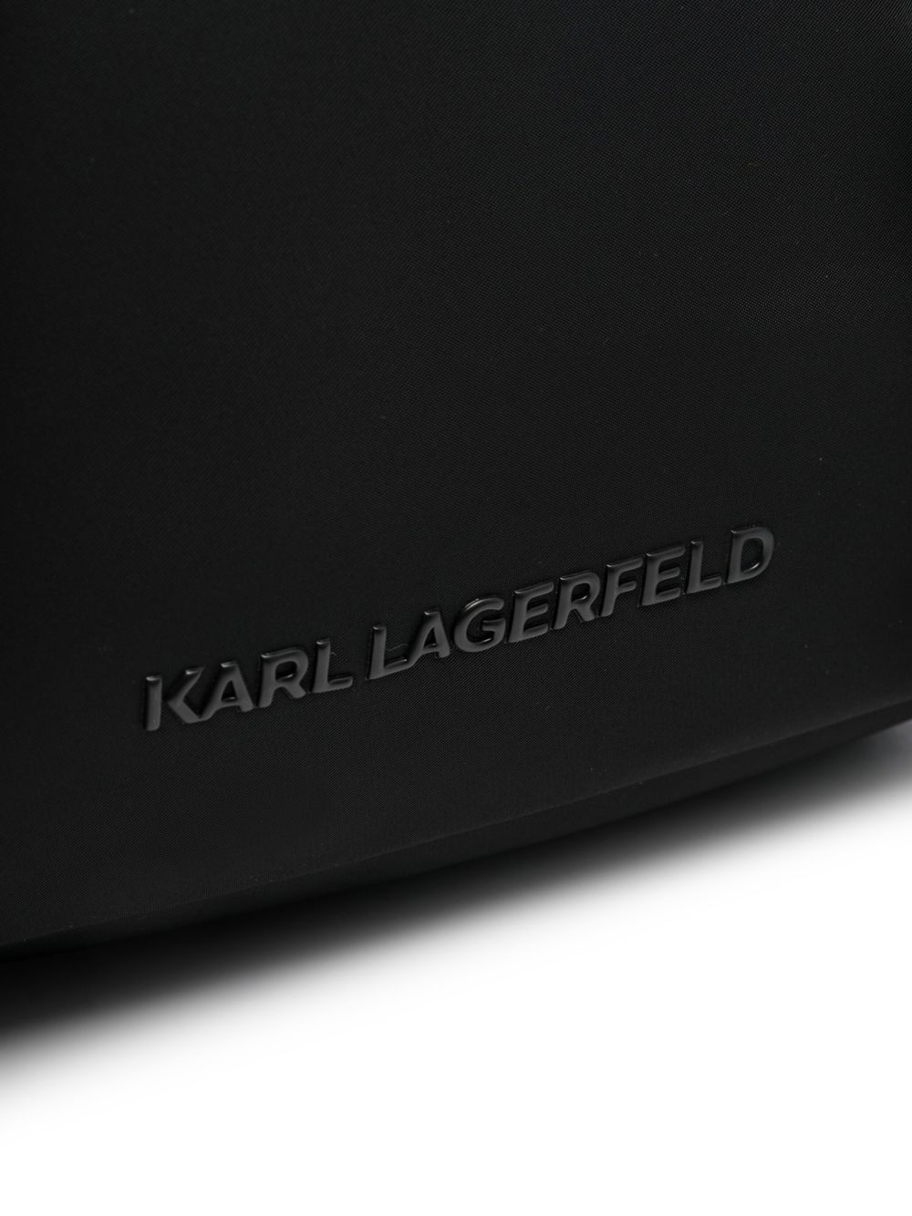 Shop Karl Lagerfeld Ikonik Klassik Backpack In 999