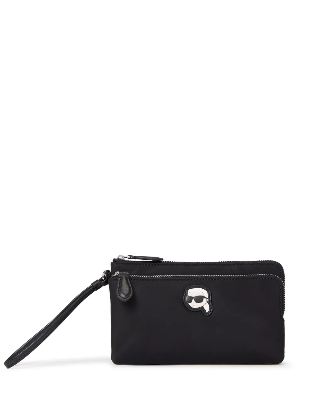 Karl Lagerfeld K/Ikonik 2.0 pouch bag – Black