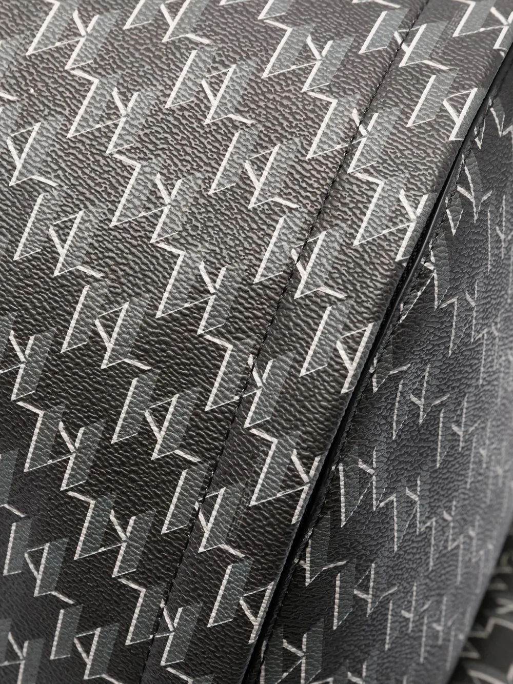 Karl Lagerfeld Monogram-print Backpack In Black
