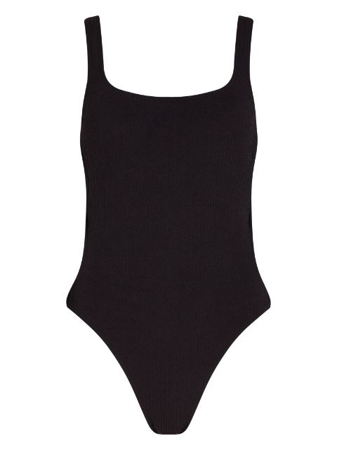 Karl Lagerfeld DNA cut-out swimsuit