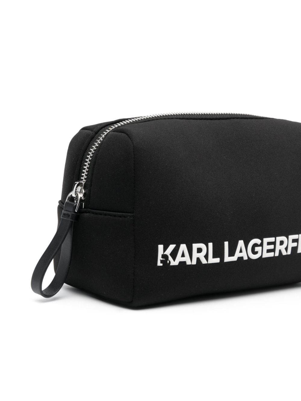 Karl Lagerfeld Monogram faux-leather Wash Bag - Farfetch