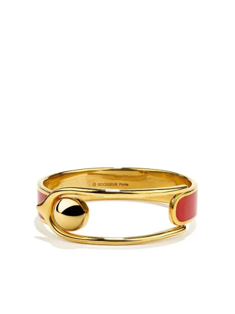 Goossens large Boucle gold-plated bracelet