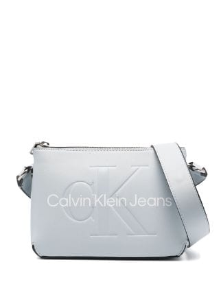 Calvin Klein Jeans embossed-logo Crossbody Bag - Farfetch