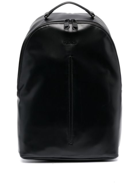 Calvin Klein embossed-logo backpack