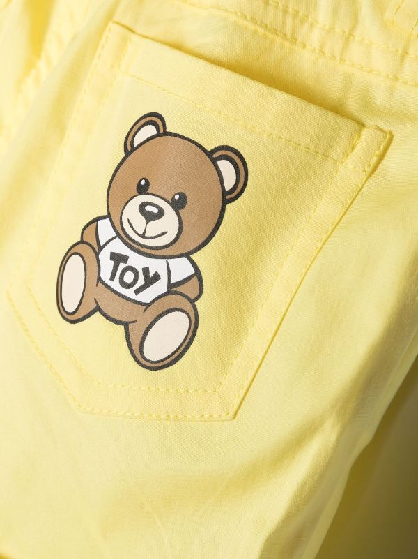 Moschino Kids Teddy Bear Cotton Polo Shirt - Farfetch