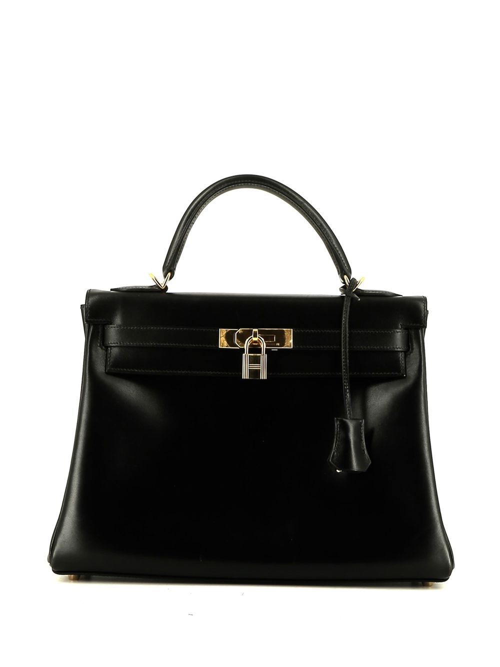 

Hermès 2000 pre-owned Kelly 32 two-way bag - Black