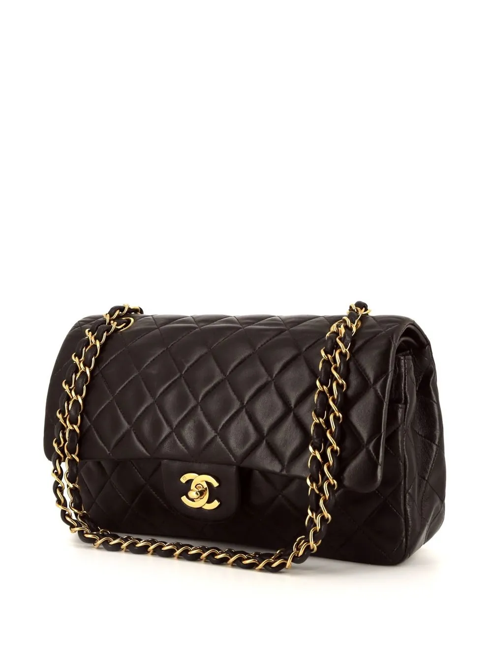 CHANEL PreOwned 1993 Double Flap Shoulder Bag Farfetch