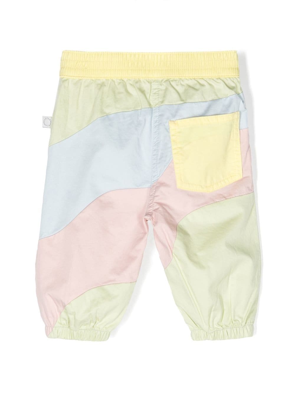 Stella McCartney Kids Trainingsbroek met colourblocking - Groen