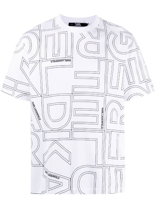 Karl Lagerfeld Karl Aop T-Shirt - Farfetch