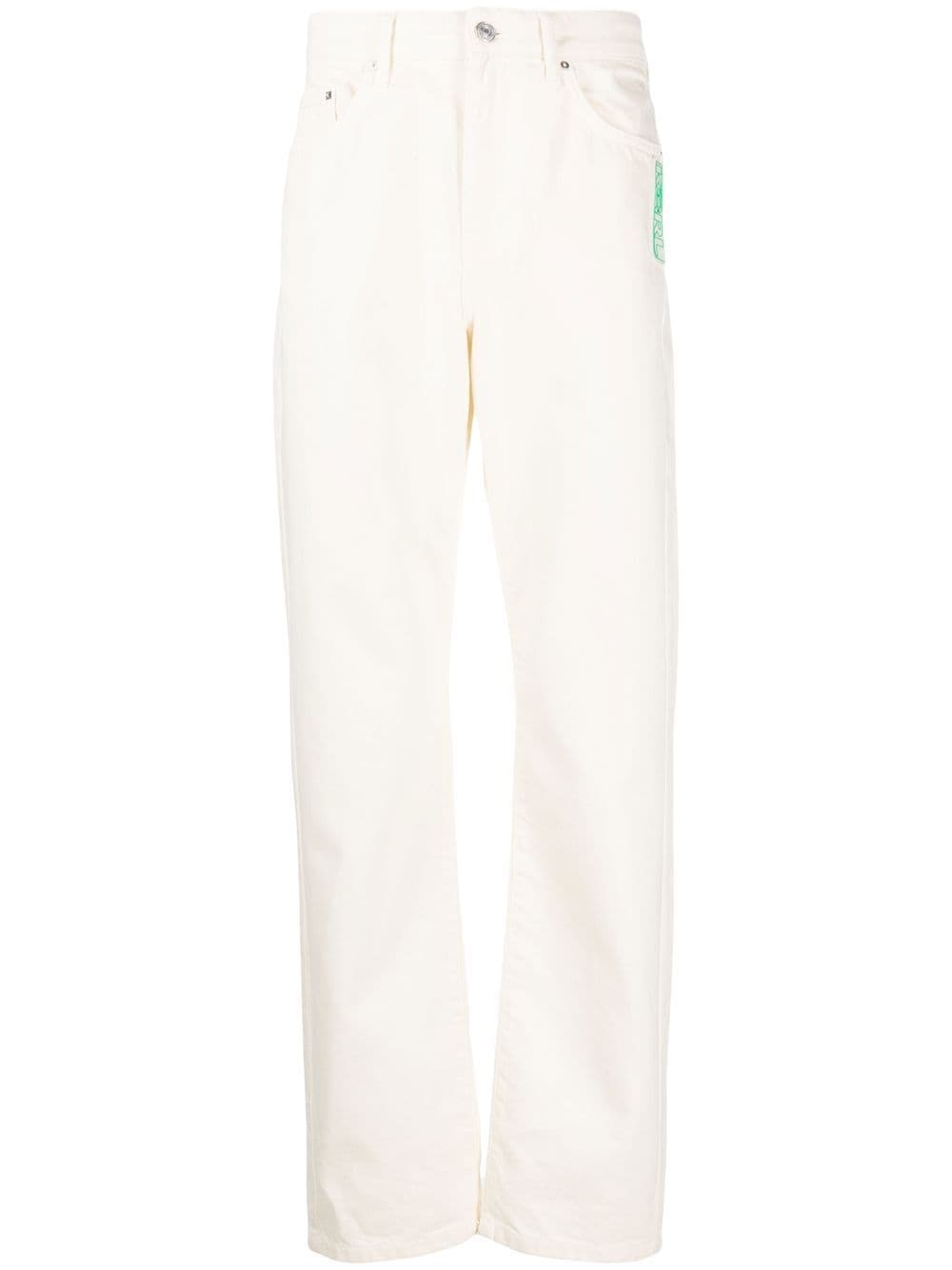 Karl Lagerfeld Ikonik 2.0 Straight-leg-jeans In White