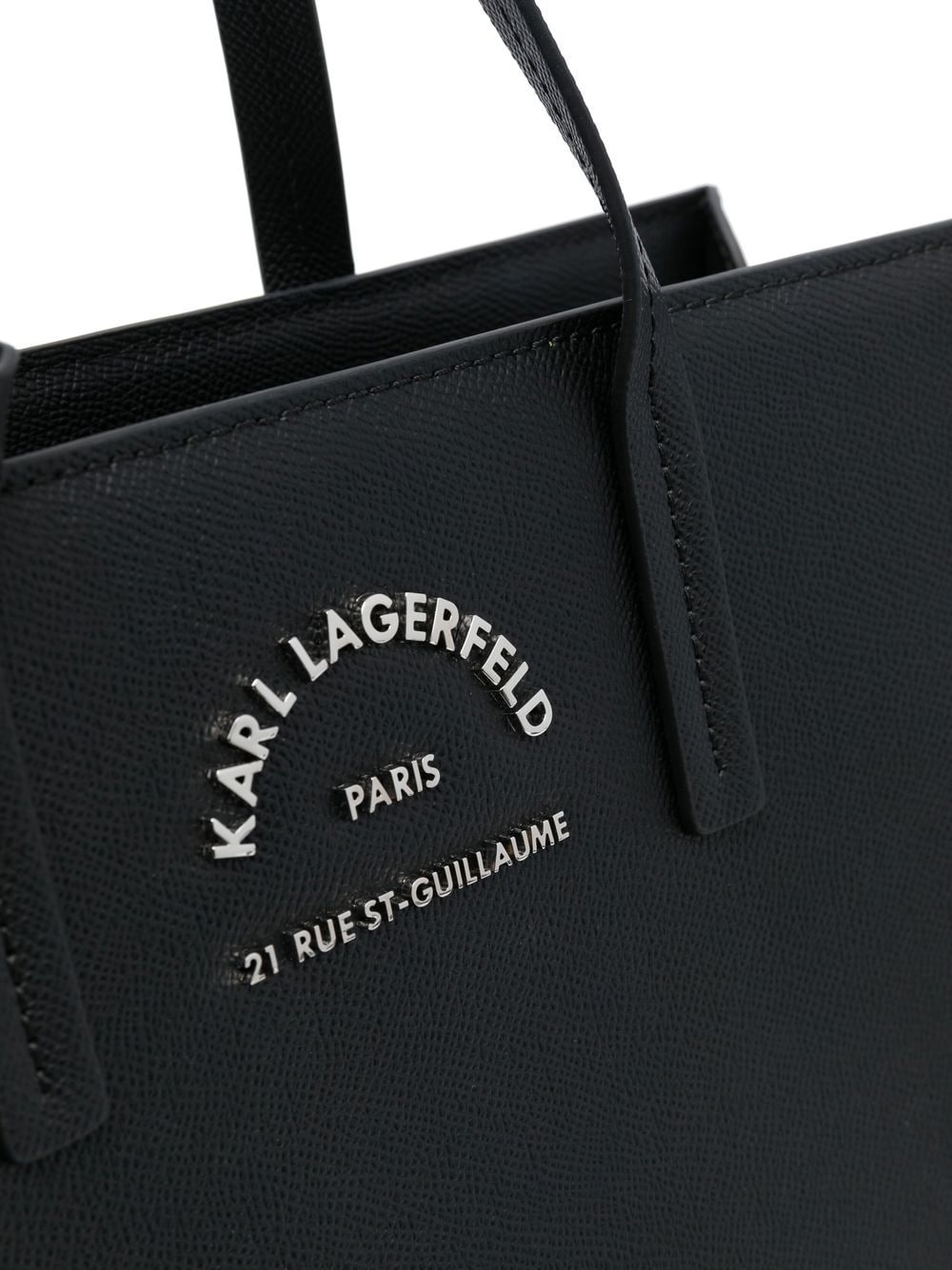Karl Lagerfeld Medium logo-lettering Tote Bag - Brown
