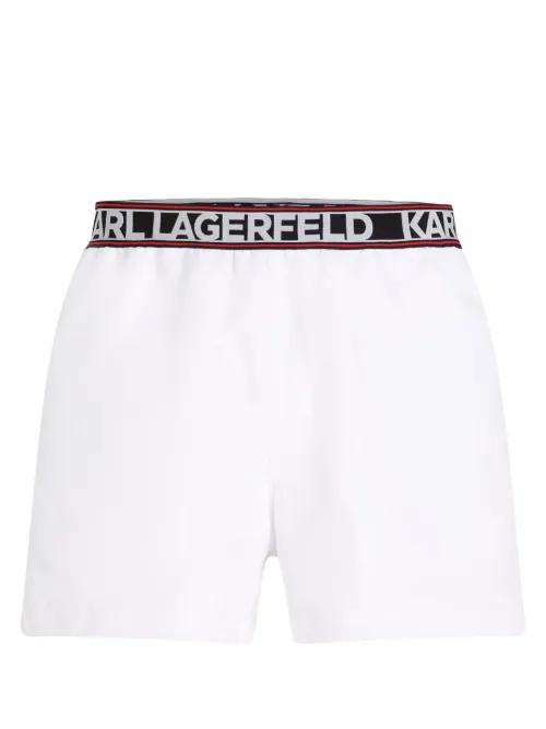 Short de sport à logo Essential imprimé - Karl Lagerfeld - Modalova
