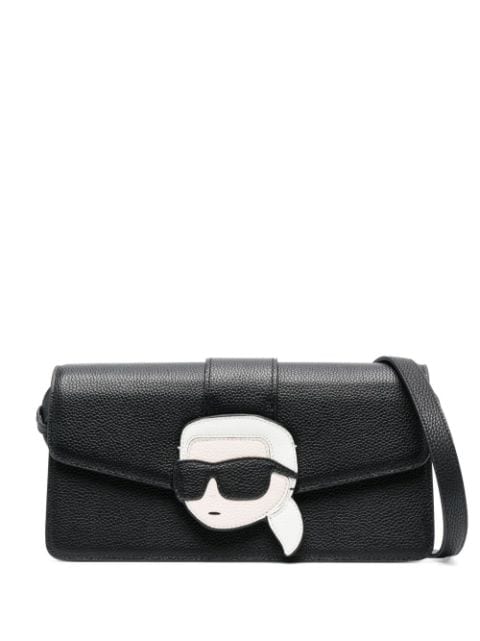 Karl Lagerfeld K/Ikonik 2.0 leather shoulder bag