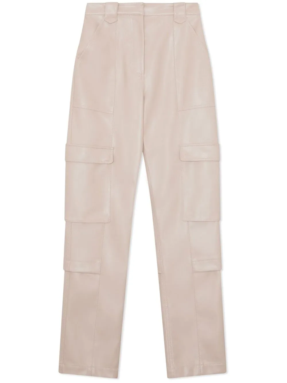 

Simkhai Russel faux-leather cargo pants - Neutrals