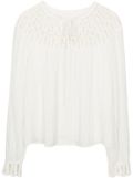 Simkhai long-sleeve blouse - White