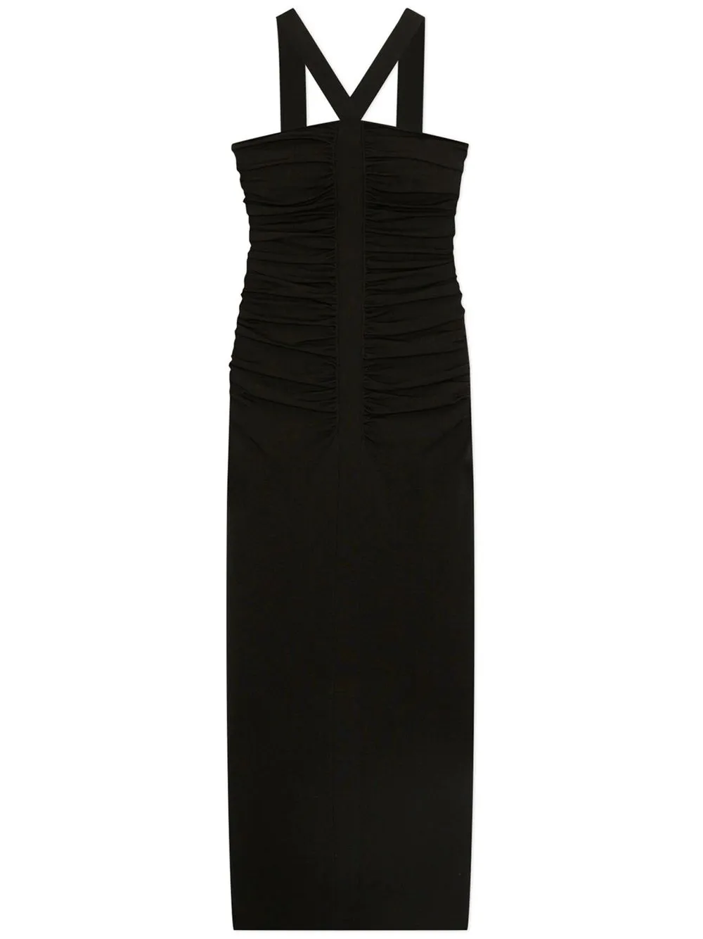 

Simkhai Darya ribbed-knit midi dress - BLACK