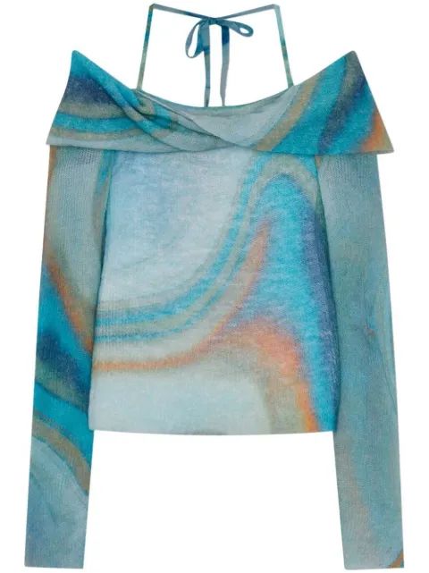 Simkhai knitted Cambria halter top