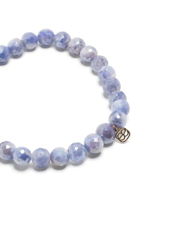 【SYDNEY EVAN】gold, moonstone and diamond ブレスレット SYDNEY EVAN Snake 14-karat gold, moonstone and diamond