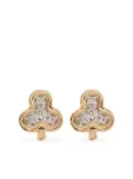Adina Reyter 14kt yellow gold Make Your Move Club diamond earrings