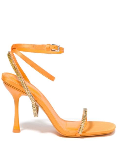 Simkhai crystal-embellished sandals