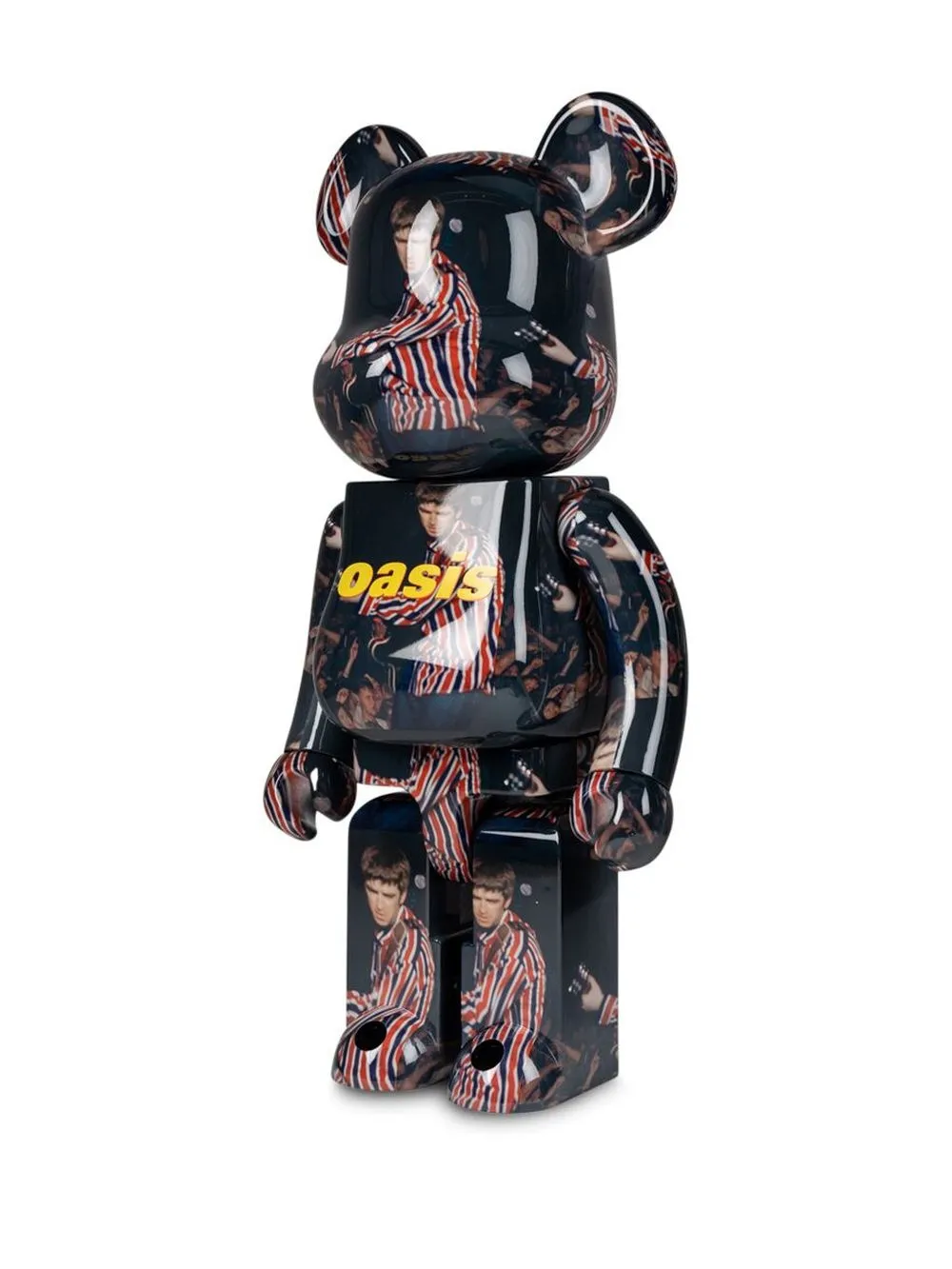 Shop Medicom Toy X Oasis Knebworth 1996 Noel Gallagher Be@rbrick 1000% Figure In Black