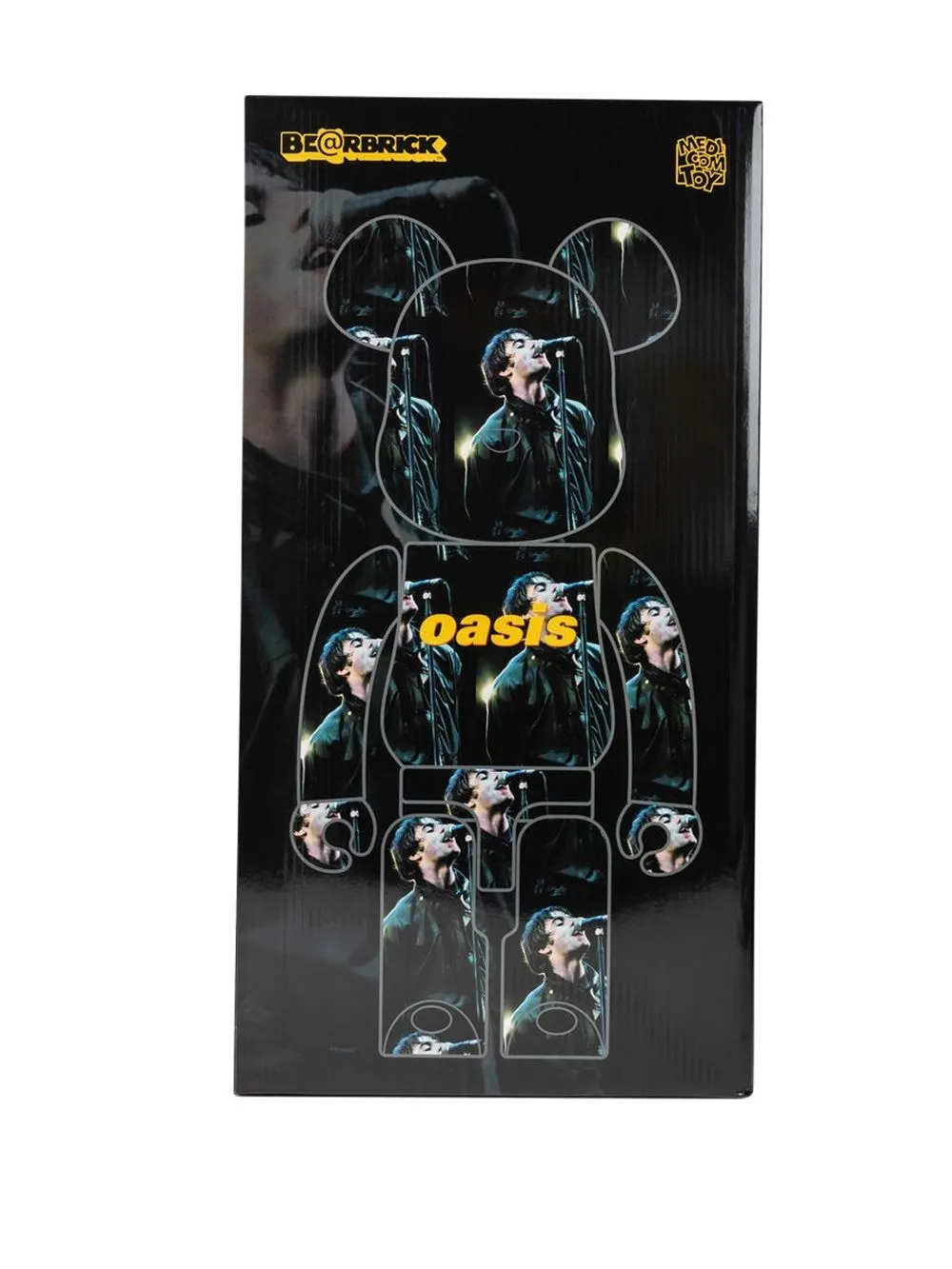 Shop Medicom Toy X Oasis Knebworth 1996 Be@rbrick Figure In Blue