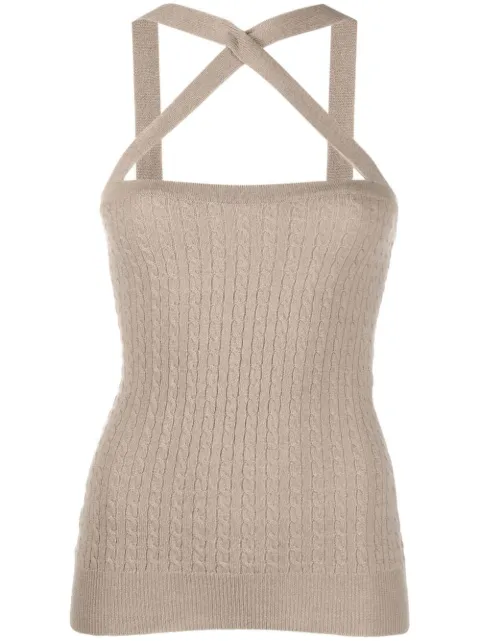 Patou Oberteil mit Strickmuster