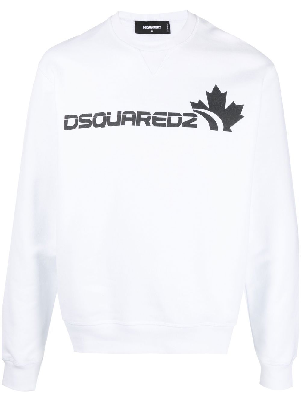 

Dsquared2 logo-print crewneck sweatshirt - White