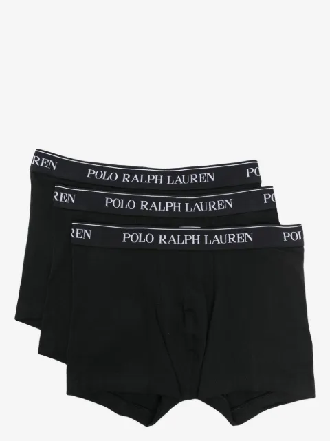 Polo Ralph Lauren set de tres bóxeres con pretina elástica