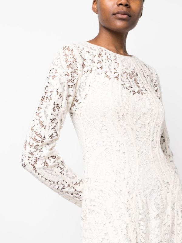 Devi Lace Midi Dress