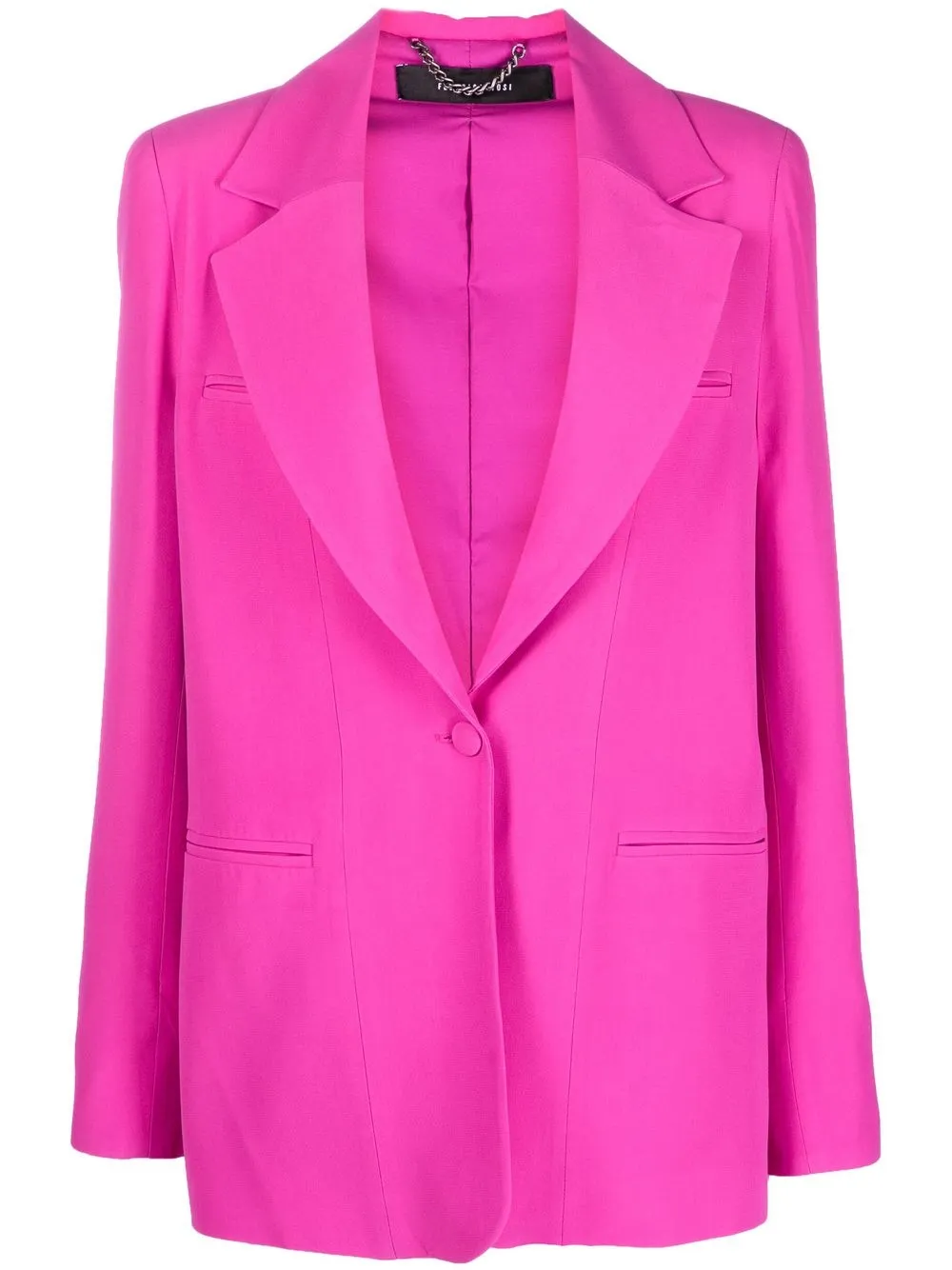 

Federica Tosi single-buttoned split-cuff blazer - Pink