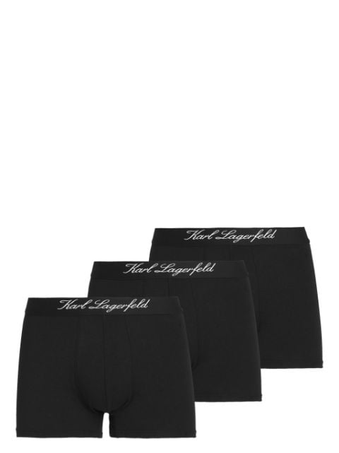 Karl Lagerfeld Hotel Karl 四角裤（三件装）