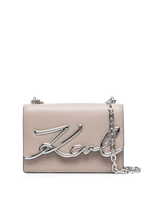 Karl Lagerfeld small K/Signature shoulder bag