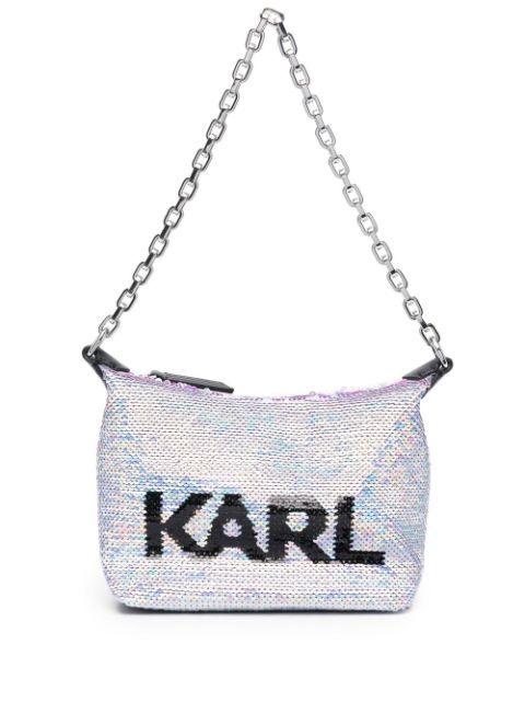 Karl Lagerfeld K Evening sequin shoulder bag WOMEN