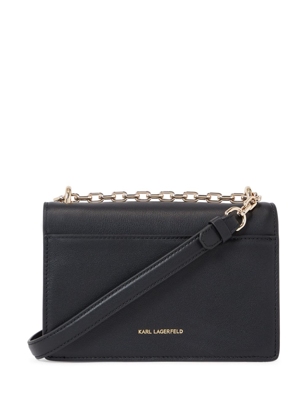 Karl Lagerfeld Signature leather shoulder bag WOMEN