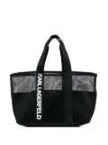 Karl Lagerfeld K/Essential mesh tote - Black